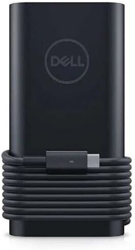 محول الطاقة Dell 130W USB-C ، كابل 3.2 قدم ، حلقة ضوء LED in Kuwait
