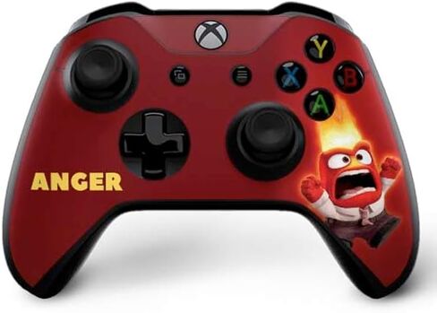 Skinit Skinit Gaming Gaming Skiner مع حزمة Xbox One X - ديزني المرخص رسميًا داخل تصميم صورة الغضب in Saudi Arabia