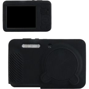 MUZIRI KINOKOO Case for Kodak PIXPRO FZ55, Soft Silicone Protective Cover for PIXPRO FZ55 Digital Camera - with Removable Lens Cover - Slim Fit & Anti-Scratch - Off White in Saudi Arabia