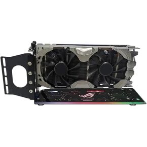 AP28 رأس بطاقة الرسومات العمودية قوس GPU Mount KLCKSTAND/قاعدة ل - حامل الهيكل مع LED 5V 3PIN ARGB SYNC in Kuwait