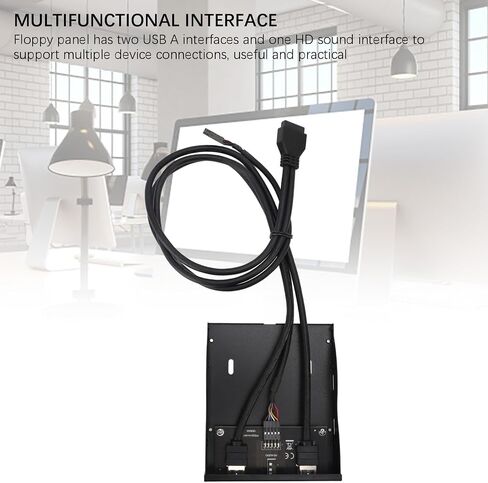 2 منافذ USB لوحة أمامية ، لوحة قرص مرنة 3.5 بوصة مع منفذ صوت USB 19Pin و HD لمدة 7 ، 8 ، 10 ، 11 ، 2003 ، لنظام التشغيل OS X ، لـ Linux in Kuwait