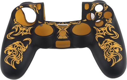 غطاء لوحدة التحكم ، غطاء السيليكون لوحدة التحكم PS4 ، غطاء قشرة قبضة الجلد لوحدة التحكم PS4 ، سهولة التثبيت أو ، حالة ناعمة لتحكم in Saudi Arabia