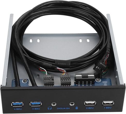 اللوحة الأمامية Cuifati USB3.0 ، USB 3.0+USB 2.0 HD Audio ، 4.8gbps superspeed ، plug & play ، aluminium alloy in Saudi Arabia