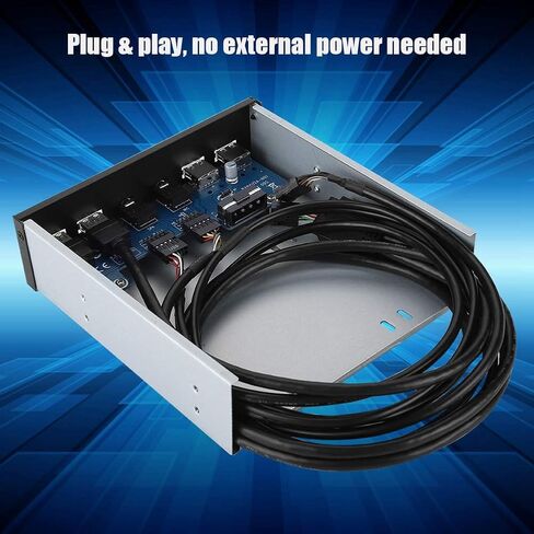 اللوحة الأمامية Cuifati USB3.0 ، USB 3.0+USB 2.0 HD Audio ، 4.8gbps superspeed ، plug & play ، aluminium alloy in Saudi Arabia