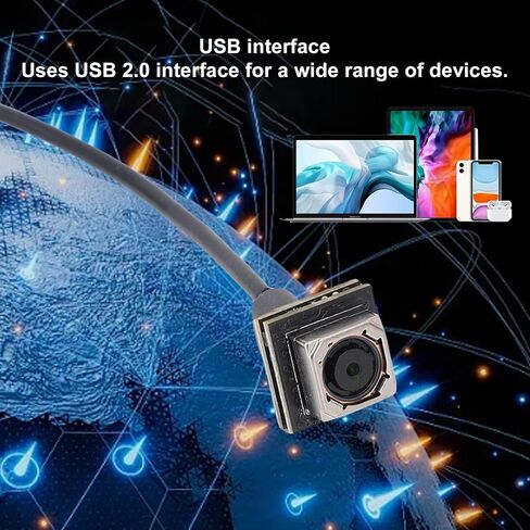 كاميرا شاشة ZOPSC الوسطى مع التركيز التلقائي و OTG ، كاميرا ويب USB 2.0 in Saudi Arabia