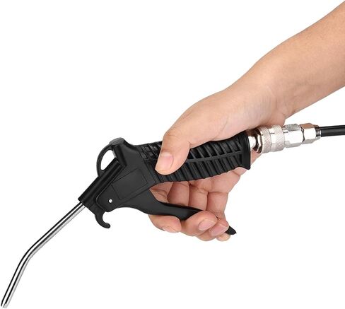 طقم مسدس ضربات الهواء ، 5 أمتار خرطوم أسود للرياح الهوائية التي تهب مع تنظيف الغبار من أجهزة الكمبيوتر الدقيقة للآلات الإلكترونية in Kuwait