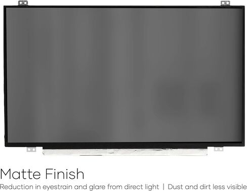 شاشة استبدال لـ Gateway GWTN156-11RD 30 دبابيس FHD 1920x1080 LED لامع LCD مع الأدوات in Kuwait