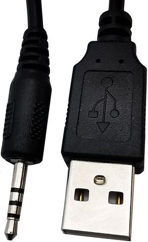 Replacement 2.5mm USB Charging Cord for JBL Synchros E40BT E50BT J56BT S400BT S700 Headphones and More in Saudi Arabia