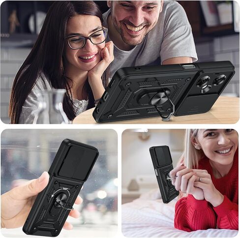 leyi for OnePlus Nord-N30 5G CASE: مع حامي شاشة غطاء الكاميرا الشريحة ، فإن حلقة مغناطيسية مقاومة للصدمات العسكرية واحدة بالإضافة إلى Nord N30 5G Cell Cell Coverned Funda Fara ، Blue in Kuwait