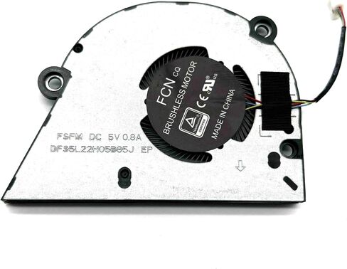 BestParts New Genuine Small Tri-Fan Replacement for ASUS 2024 ROG Zephyrus G16 GA605 (GA605WV GA605WI), P/N: 13NR0IS0M04011 in Saudi Arabia