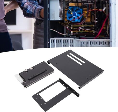 Gugxiom خارجي GPU العلبة ملائمة لـ Thunderbolt 3 4 USB 4.0 ، PCIE 16X SLOT MINI EGPU العلبة ATX 24PIN ، DOCK CARD SCOR مع قوس SFX in Kuwait
