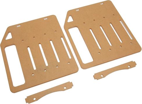 Generic Hard Drive Bracket, DIY Hard Drive Bracket Multi Layer with Accurate Mounting Hole HDD Tray for Desktop DIY Acrylic Disk Rack (4 Layers) in Saudi Arabia