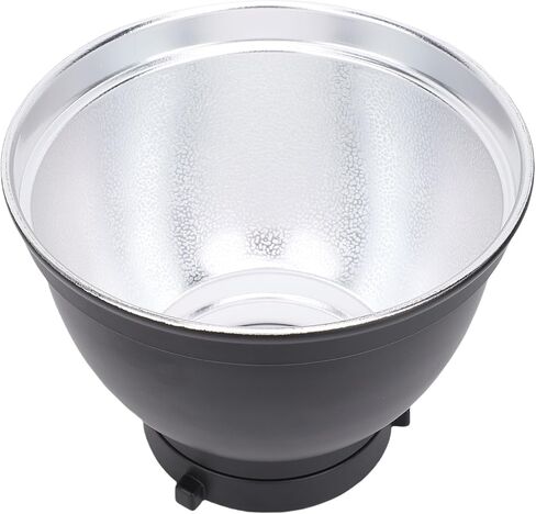 DENASH 7 "Bowens Mount Houndector Diffuser ، Silver Softbox مع شبكة 60 درجة لفلاش Studio Strobe ، مُعدِّل ضوء سبيكة الألومنيوم in Kuwait