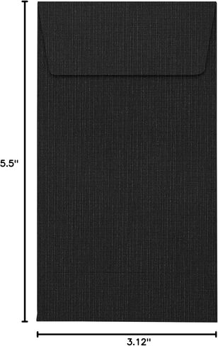 LUXPaper #5 1/2 Coin Envelopes | Clasp | 3 1/8" x 5 1/2" | Golden Kraft | 32lb. Text | 50 Qty in Saudi Arabia