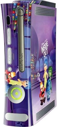 Skinit Skinit Gaming Gaming Skiner مع Xbox 360 (يشمل HDD) - Disney Disney المرخص رسميًا من الداخل للتصميم in Saudi Arabia