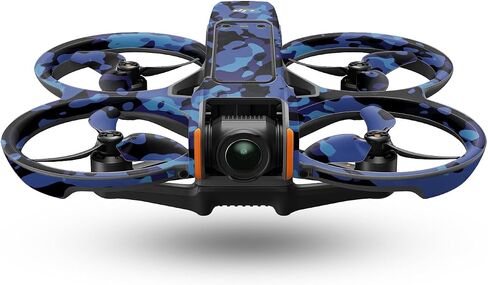 DRONE SNOOD متوافق مع DJI AVATA 2 (2024) - الأزرق CAMO - Premium 3M فينيل الواقية غطاء ملصق - سهلة تطبيق | مصنوع في الولايات المتحدة الأمريكية من قبل Mayyskins in Saudi Arabia