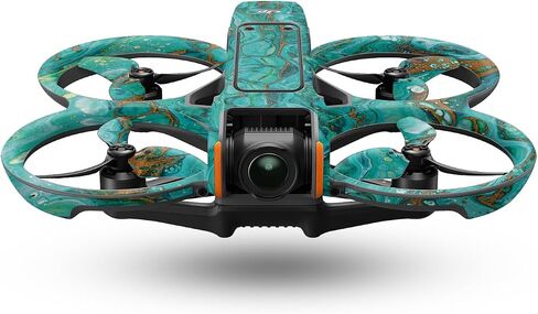 الجلد بدون طيار متوافق مع DJI Avata 2 (2024) - Ripple الفيروز - غطاء ملصق Premium 3M فينيل الواقي - يسهل تطبيقه | مصنوع في الولايات المتحدة الأمريكية من قبل Mayyskins in Saudi Arabia