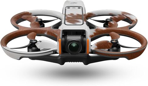 Drone Skin متوافق مع DJI Avata 2 (2024) - بقرة إخفاء - قسط 3M Vinyl Wrap Decal Cover - من السهل تطبيق | مصنوع في الولايات المتحدة الأمريكية من قبل Mayyskins in Kuwait