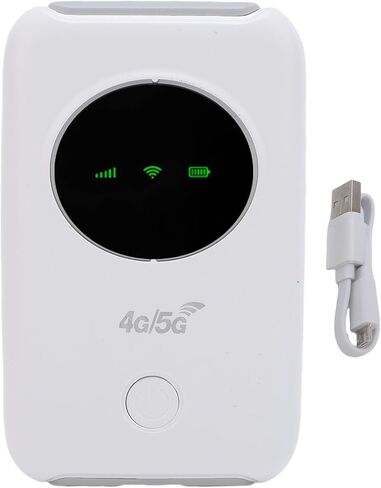 Gowenic 4G LTE WiFi نقطة ساخنة للهواتف المحمولة ، جهاز توجيه محمول عالي السرعة 300 ميجابت في الثانية مع فتحة بطاقة SIM وبطارية 3200 مللي أمبير في مجال الأعمال التجارية RV in Saudi Arabia