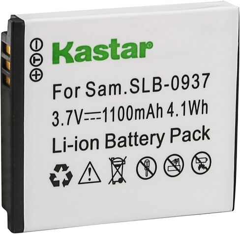 بطارية Kastar 1 حزمة لـ Samsung SLB-0937 SLB0937 0937 بطارية ، Samsung Digimax L830 ، Samsung Digimax L730 ، Samsung Digimax I8 Cameras in Saudi Arabia