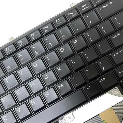 Jintai Backlit Backlit Backlight US استبدال لوحة المفاتيح لـ Dell Alienware 17 R4 R5 M17 R4 P31E PK1326T1B00 00WN4Y 0N7KJD 0ND5TJ Seven Colors Multicolour in Kuwait