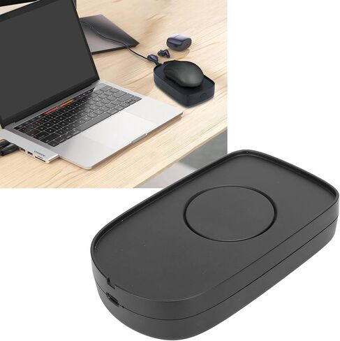 Pilipane Mouse Jiggler, 2 Modes Undetectable Metal USB Mouse Mover, Wiggler Shaker Keep Screen Active Plug and Play Automatic Ultra Quiet Mouse Mover for Game Meeting Presentation in Saudi Arabia