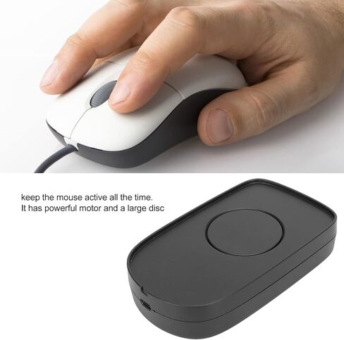 Pilipane Mouse Jiggler, 2 Modes Undetectable Metal USB Mouse Mover, Wiggler Shaker Keep Screen Active Plug and Play Automatic Ultra Quiet Mouse Mover for Game Meeting Presentation in Saudi Arabia