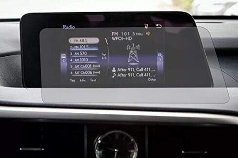 واقي الشاشة (مجموعة من 2) لعام 2019 2020 لكزس RX SUV RX350 RX350L RX450H RX450HL 8 بوصة شاشة تعمل باللمس in Kuwait