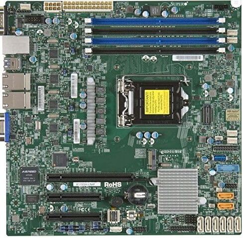 Supermicro Micro ATX DDR4 LGA 1151 Motherboards X11SSH-LN4F-O in Saudi Arabia