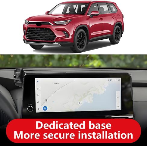 حامل هاتف السيارة لـ Toyota Grand Highlander 2024 2025 Auto Accisories Scircifice Bracket Decoration Decoration Dash Board Mobile Mobile Mobile Mount in Kuwait