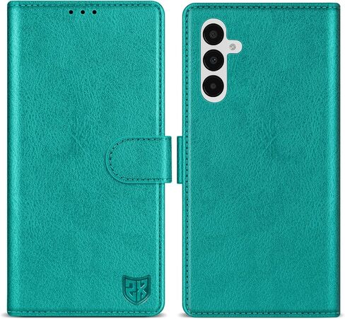 ZZXX لـ Samsung Galaxy A25 Wallet Case مع [RFID LOCKING] SLOT SLOT KICKSTAND MAGNECTER LEATHER LEATH FLIP FLIP PROVERECTION ALPER in Kuwait