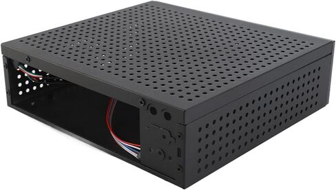 Desktop Case Computer Case Htpc Case Desktop Computer Case Heat Dissipation Exquisite Compact Black HTPC Case Home Video Computer in Saudi Arabia
