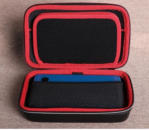Jekarsy Three-in-One Kit For Nintendo 2DS XL, 3DS XL Includes Carrying Case, Front and Back Protector, Adapter Charger Cable in Saudi Arabia