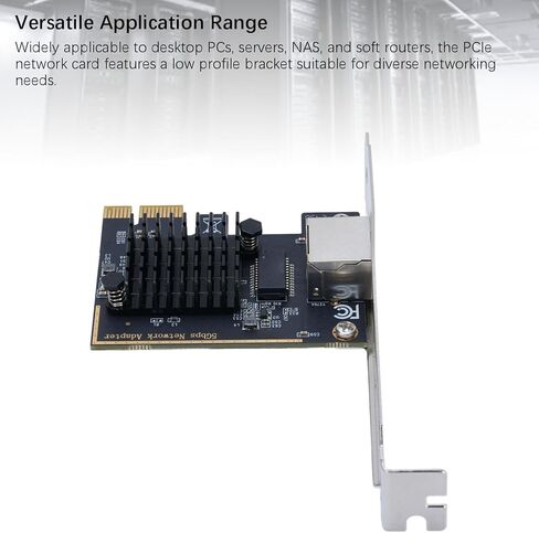 SUNGOOYUE 5Gbps PCIe Network Card, RTL8126 Chip 5G Ethernet Adapter with Multi Gigabit Support for Gaming PC Desktop Server NAS and Router in Kuwait