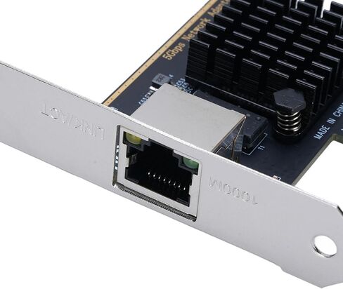 SUNGOOYUE 5Gbps PCIe Network Card, RTL8126 Chip 5G Ethernet Adapter with Multi Gigabit Support for Gaming PC Desktop Server NAS and Router in Kuwait