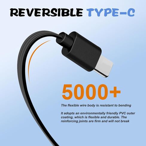 3 أجهزة كمبيوتر قابلة للسحب من شاحن الكبلات USB C القابل للتراجع ، وتصميم متين وخالي من التشابك متوافق مع سلسلة iPhone 16 ، و Samsung Galaxy S24 Ultra ، و Android ، وأكثر من ذلك للسيارات والسفر والاستخدام اليومي in Kuwait