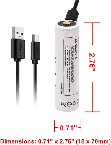استبدال بطارية Kastar 2-Pack لبطارية Nitecore li-ion مع Micro-USB NL1826R in Saudi Arabia