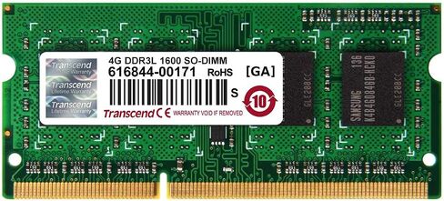 Transcend Information 4gb Ddr3l 1600 So-dimm 1rx8 Ind in Saudi Arabia