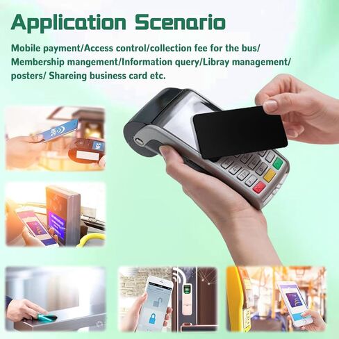 10 قطع من بطاقات NFC NTAG215 NFC، بطاقة أعمال NFC قابلة لإعادة الكتابة، NFC 215 بطاقة NFC، بطاقة ذاكرة NFC 504 بايت، متوافقة مع Tag Mo للهواتف والأجهزة التي تدعم تقنية NFC in Kuwait