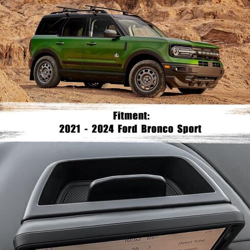 Center Console Organizer Tray Compatible with Ford Escape 2020-2024 and Bronco Sport 2021-2024 Armrest Storage Box Secondary Insert Storage Tray Interior Accessories in Kuwait