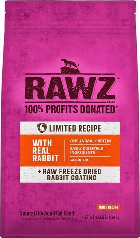 Rawz Dehydrated Chicken, Turkey & Chicken Recipe Natural Meal Free Dry Cat Food (7.8 Pound (Pack of 1), Chicken & Turkey) in Saudi Arabia