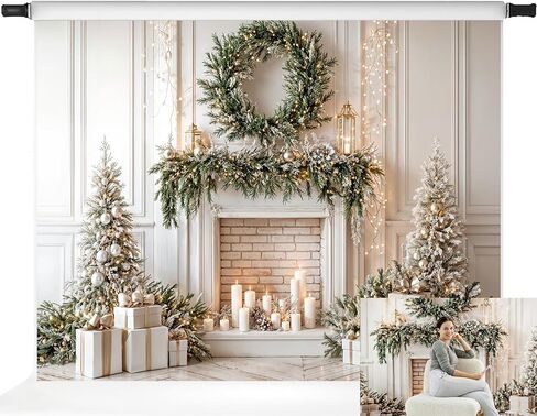 Kate Christmas Photography Backdrops Bokeh Backdrop Xmas Firment Party Supplies Photo Photo ، 10x6.5ft in Saudi Arabia