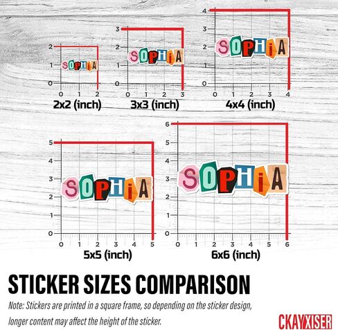Custom Name Sticker Personalized Vintage Flowers Name Decal Stickers Waterproof Die-Cut Vinyl Laptop, Water Bottle, Kindle, Phone, Mug, Tumbler, Funny Birthday Gifts for Her Him in Saudi Arabia