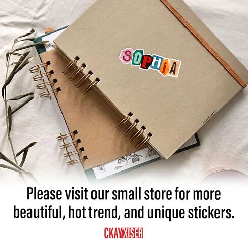 Custom Name Sticker Personalized Vintage Flowers Name Decal Stickers Waterproof Die-Cut Vinyl Laptop, Water Bottle, Kindle, Phone, Mug, Tumbler, Funny Birthday Gifts for Her Him in Saudi Arabia