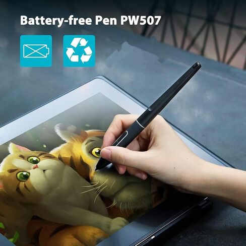 PW507 Battery-Free Stylus for Huion Kamvas PRO 12, Kamvas PRO 13,Kamvas Pro 16, Kamvas 16 and Kamvas 20 Graphics Drawing Monitor in Saudi Arabia