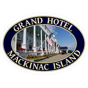 Grand Hotel Mackinac Island Sticker - Michigan Travel Scal in Kuwait