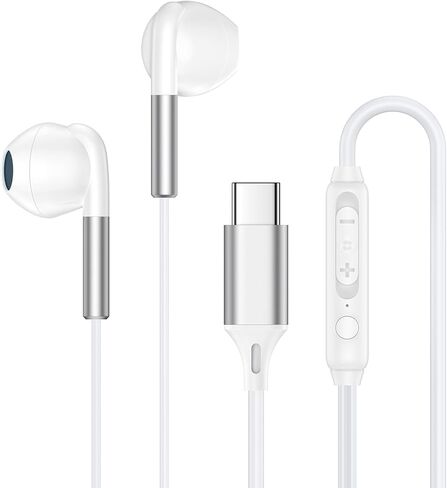 سماعات سماعات سماعات رأس USB C لسامسونج جالاكسي A17 A16 5G A15 A14 A36 A35 S25 ULTRA S24 S23 S22 S21 S20 A55 A54 A53 ZOLD7 in Kuwait