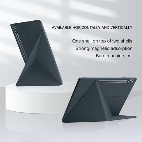 Magnetic Case for Samsung Galaxy Tab S10 FE/S9 FE 10.9" /S9 11" /S10 Lite (SM-X400/X520/X526B/X510/X516B/X710/X716B) Tablet with S-Pen Holder, Auto Wake/Sleep Smart Tablet Cover, Grey in Saudi Arabia