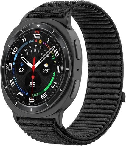 شريط النسيج متوافق مع Samsung Galaxy Watch 8 40mm/44mm ، استبدال حلقة نايلون الرياضية الناعمة لـ Galaxy Watch 8 Classic 46 Mm Women Men in Kuwait