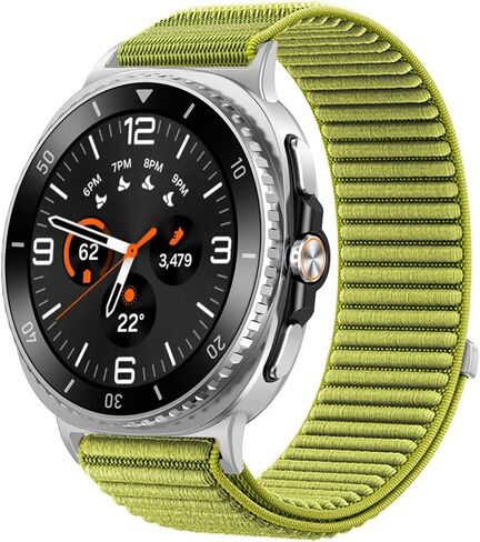 شريط النسيج متوافق مع Samsung Galaxy Watch 8 40mm/44mm ، استبدال حلقة نايلون الرياضية الناعمة لـ Galaxy Watch 8 Classic 46 Mm Women Men in Kuwait